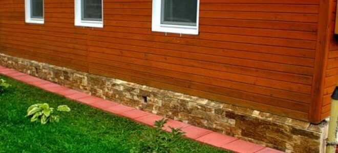 Облицовка фундамента деревянного дома или на гнилом фундаменте дом не устоит