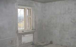 Черновая отделка квартиры: что включает и как проводится