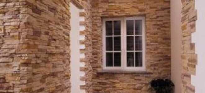 Облицовка стен камнем