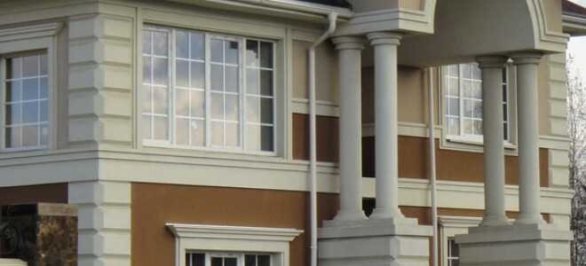 Декоративная отделка фасадов: варианты выполнения
