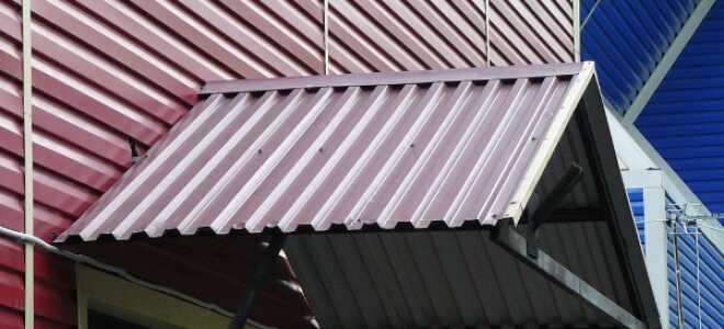 Облицовка фасада профнастилом: выполнение работ