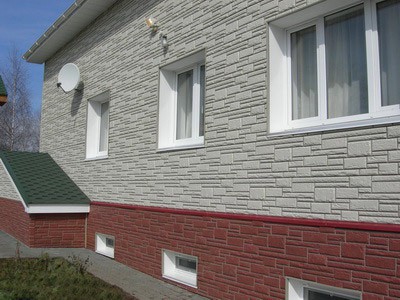 Фундамент, облицованный плиткой
