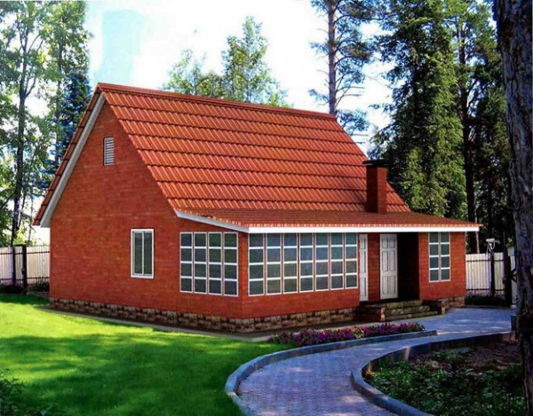 Современный каркасный дом