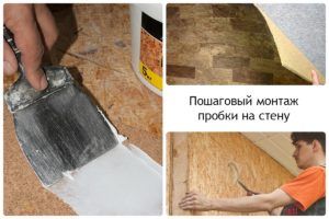 Отделка стен пробкой своими руками