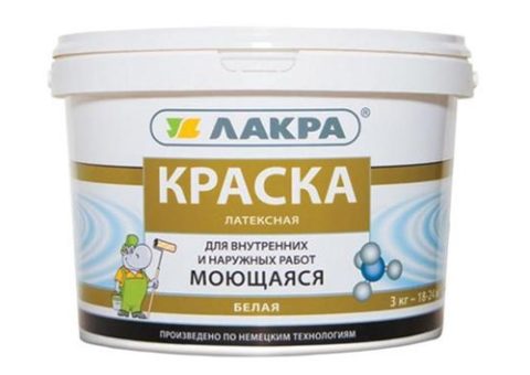 Краска латексная